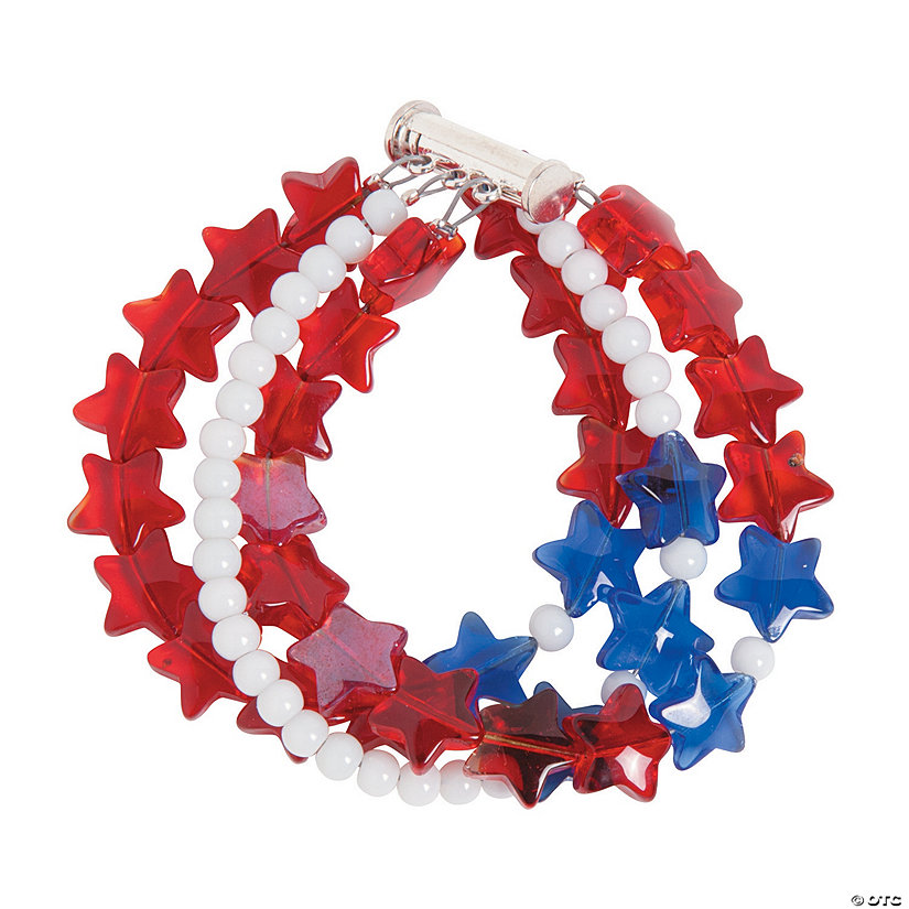 Patriotic Stars Bracelet Idea Image