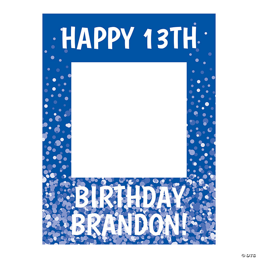 Personalized 18" x 24" Photo Booth Frame Outdoor Yard Sign Image Thumbnail