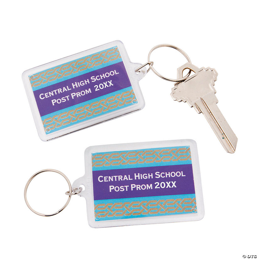Personalized Arabian Keychains - 12 Pc. Image