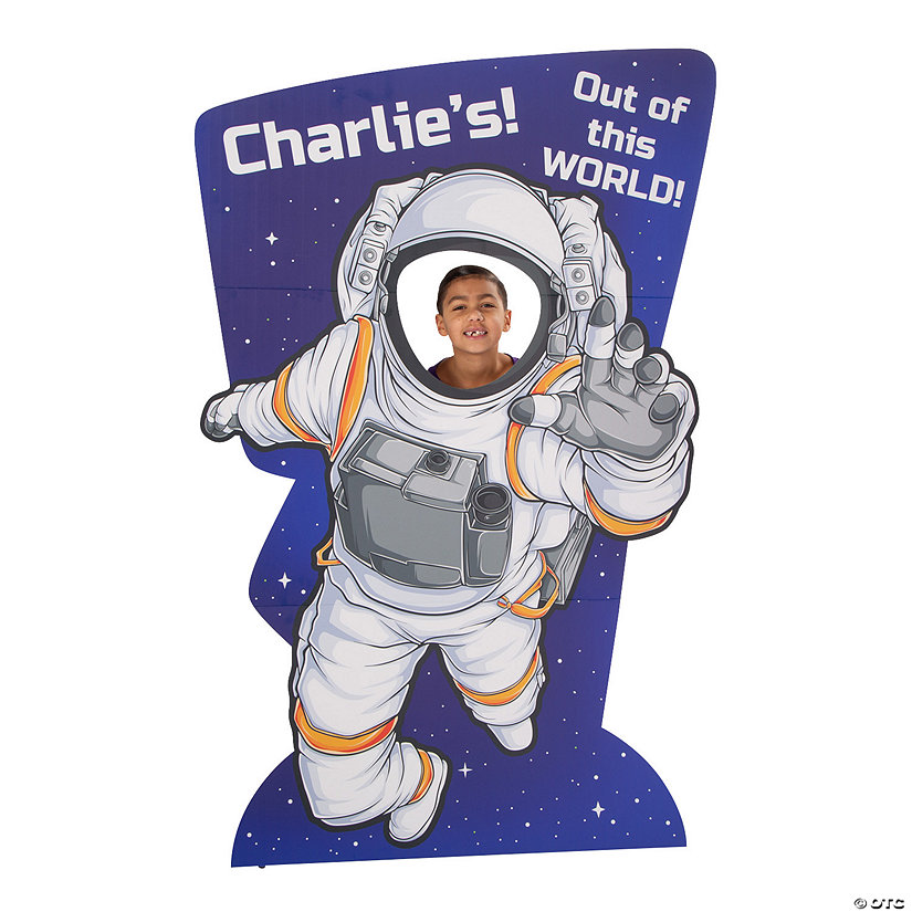 Personalized Astronaut Life-Size Cardboard Stand-Up | Oriental Trading