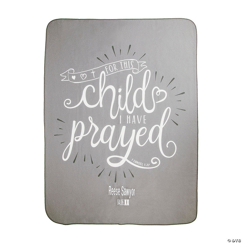 Personalized Baby Blanket Image