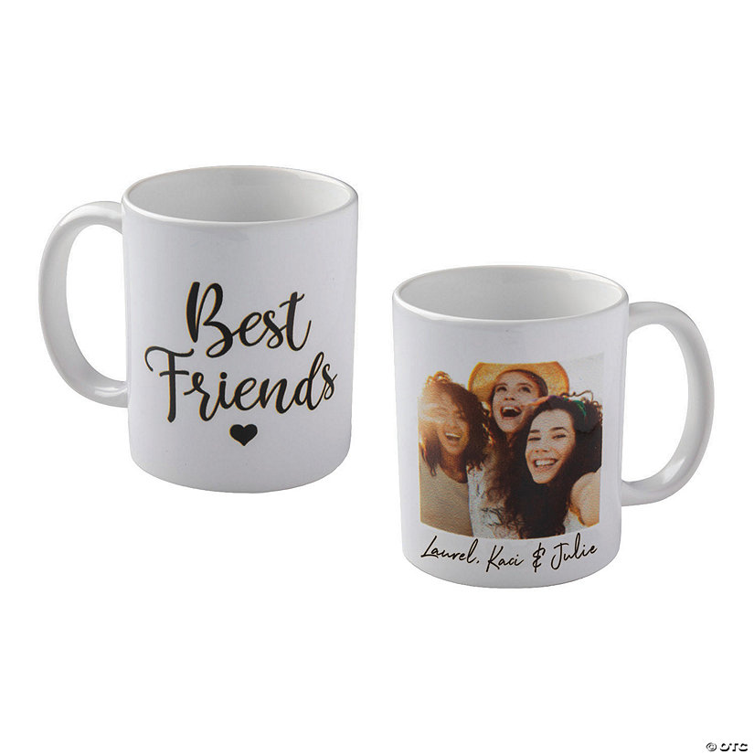 Personalized Best Friends Photo Coffee Mug Oriental Trading