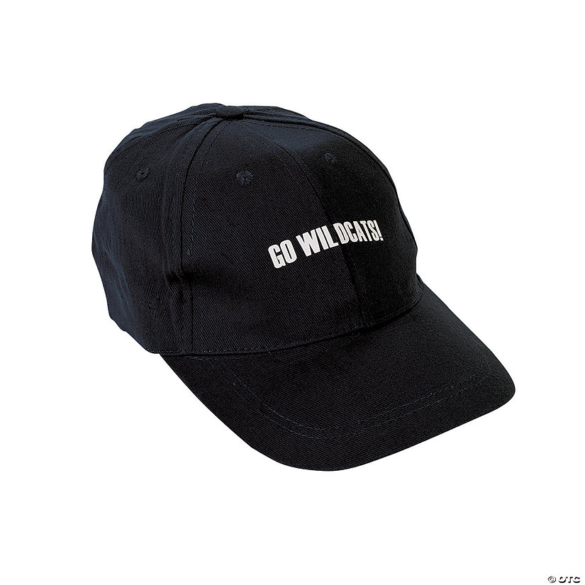 Personalized Black Baseball Caps - 12 Pc. Image