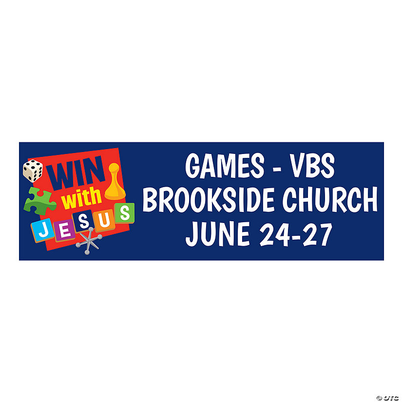 Personalized Board Game VBS Banner - Medium Image Thumbnail