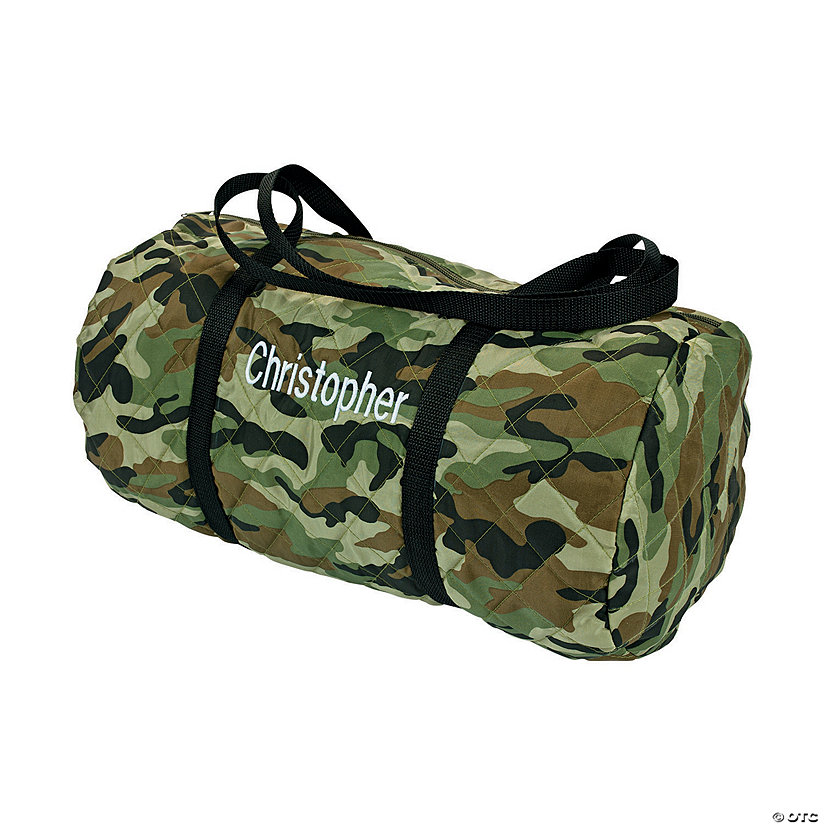 Personalized Camouflage Duffle Bag Discontinued