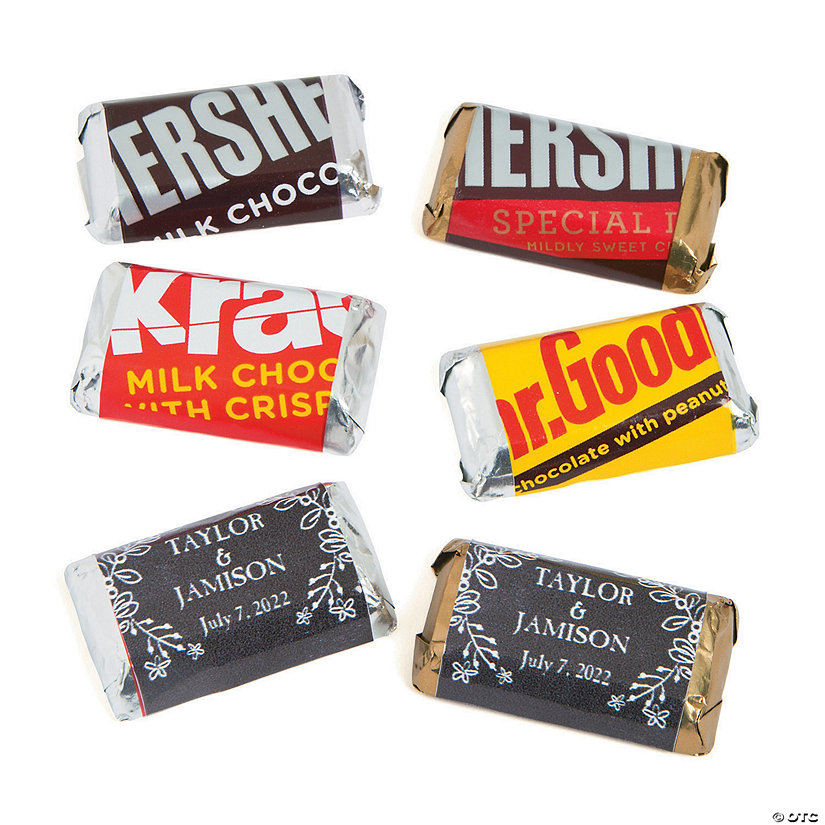 Personalized Labels For Candy Bars