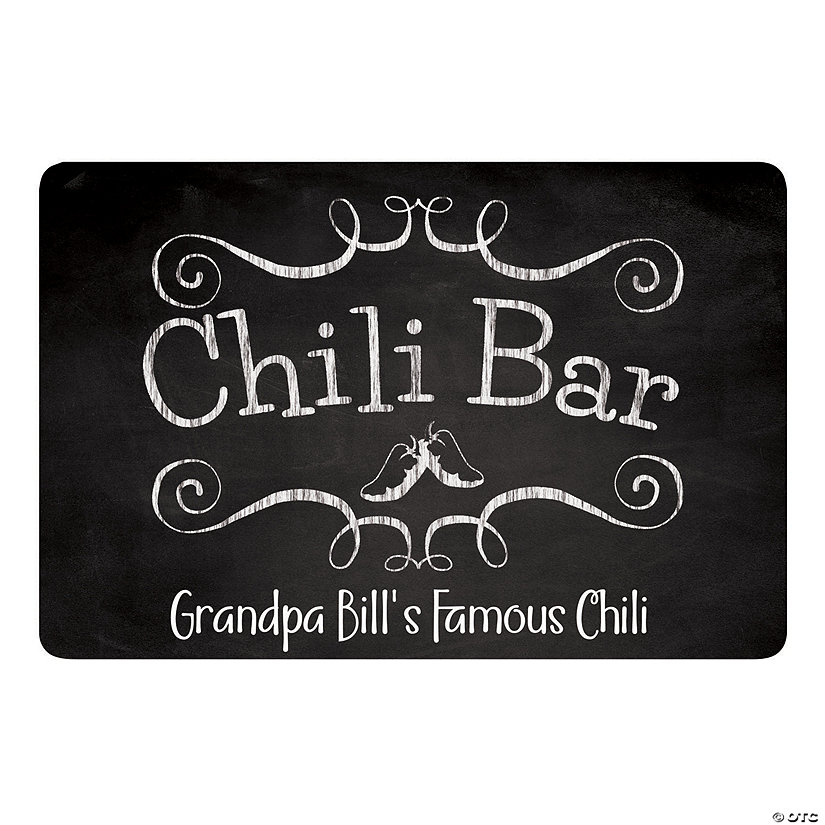 Personalized Chili Bar Sign Image Thumbnail
