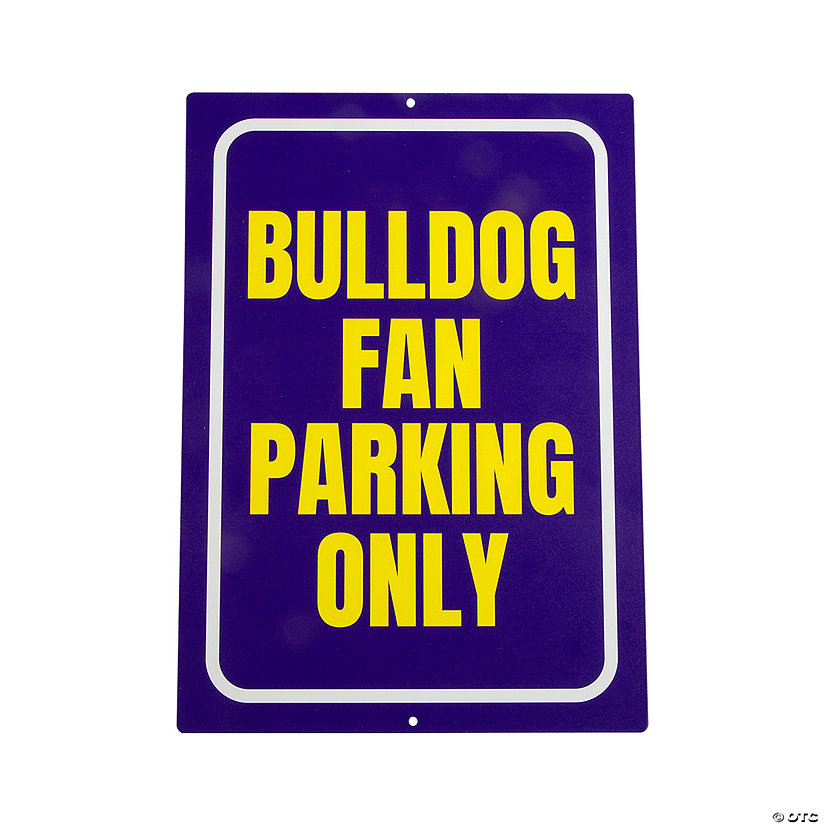 Personalized Classic Parking Sign Oriental Trading