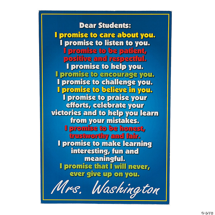 Personalized Classroom Sign - Discontinued