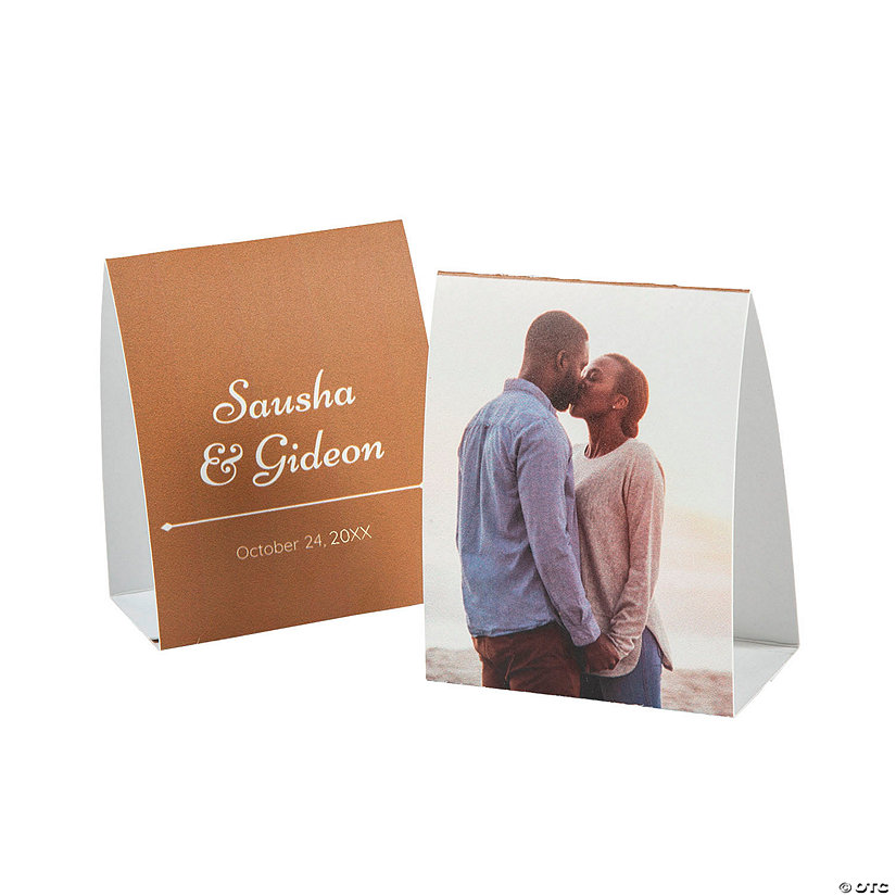 Personalized Custom Photo Table Tents - 12 Pc. Image