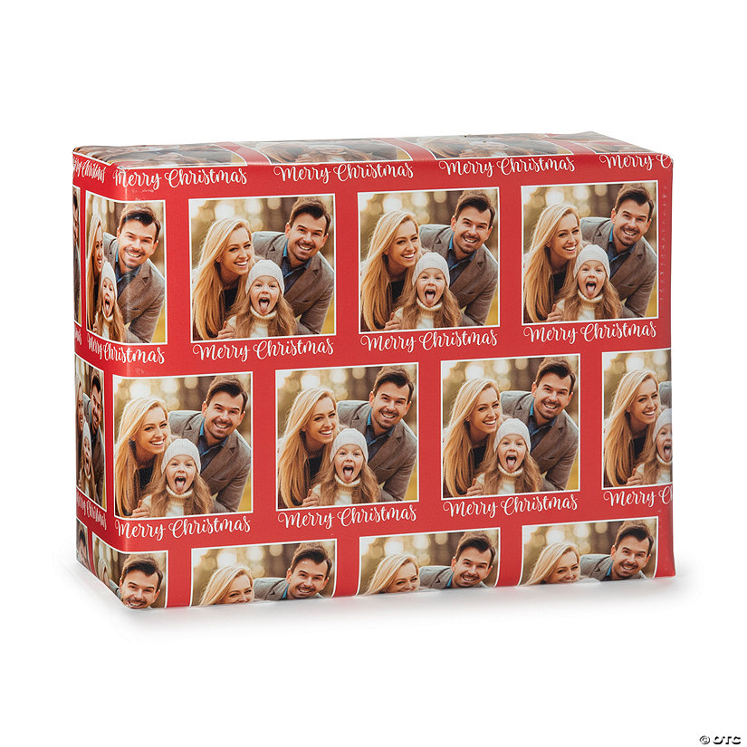 Personalized Custom Photo Wrapping Paper Image Thumbnail