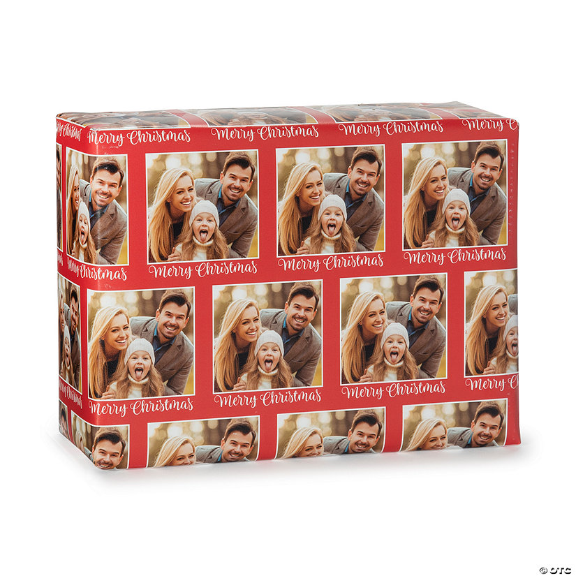 Personalized Custom Photo Wrapping Paper Image