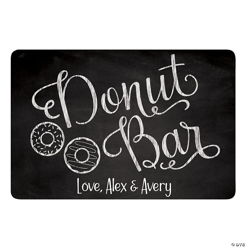 Personalized Donut Bar Sign Image Thumbnail