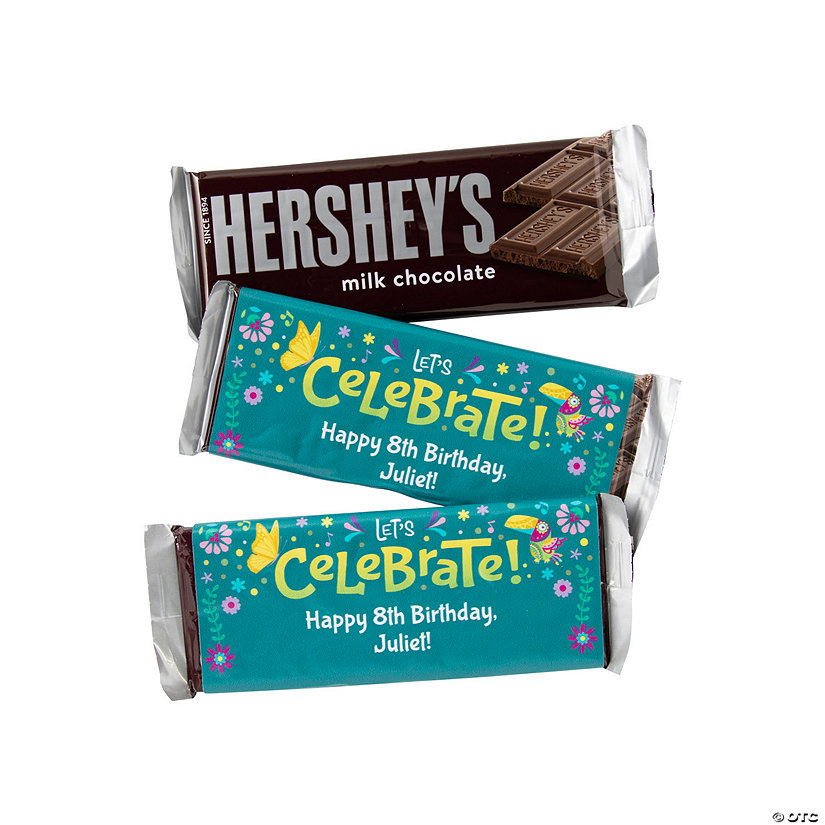 Personalized Enchanted Party Candy Bar Labels - 12 Pc. Image Thumbnail