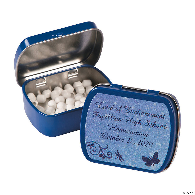 Personalized Enchantment Mint Tins Oriental Trading