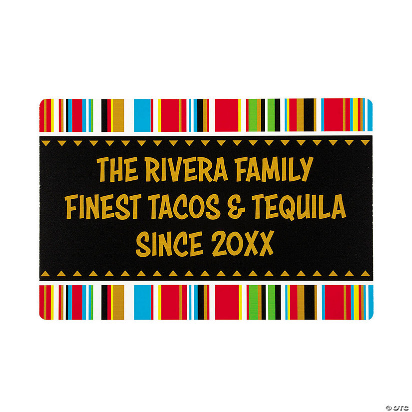 Personalized Fiesta Wooden Sign Image Thumbnail