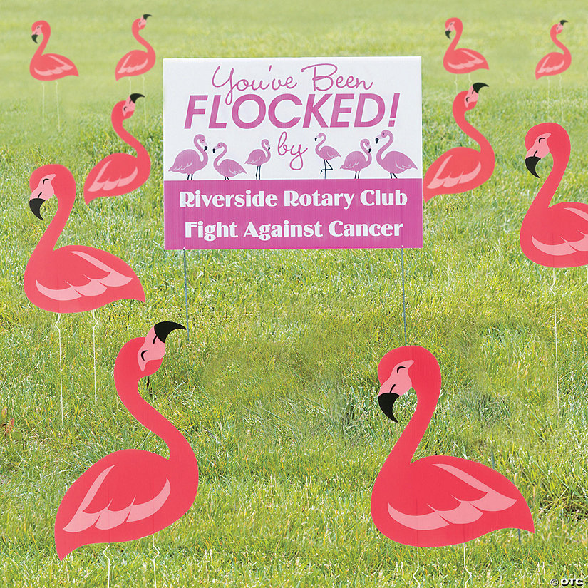 Personalized Flock Yard Decorating Kit Image
