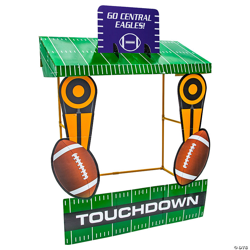 Personalized Football Tabletop Hut with Frame - 7 Pc. Image Thumbnail