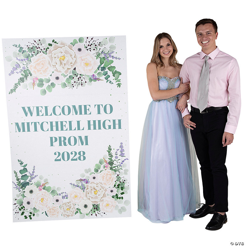 Personalized Garden Cardboard StandUp Sign Oriental Trading
