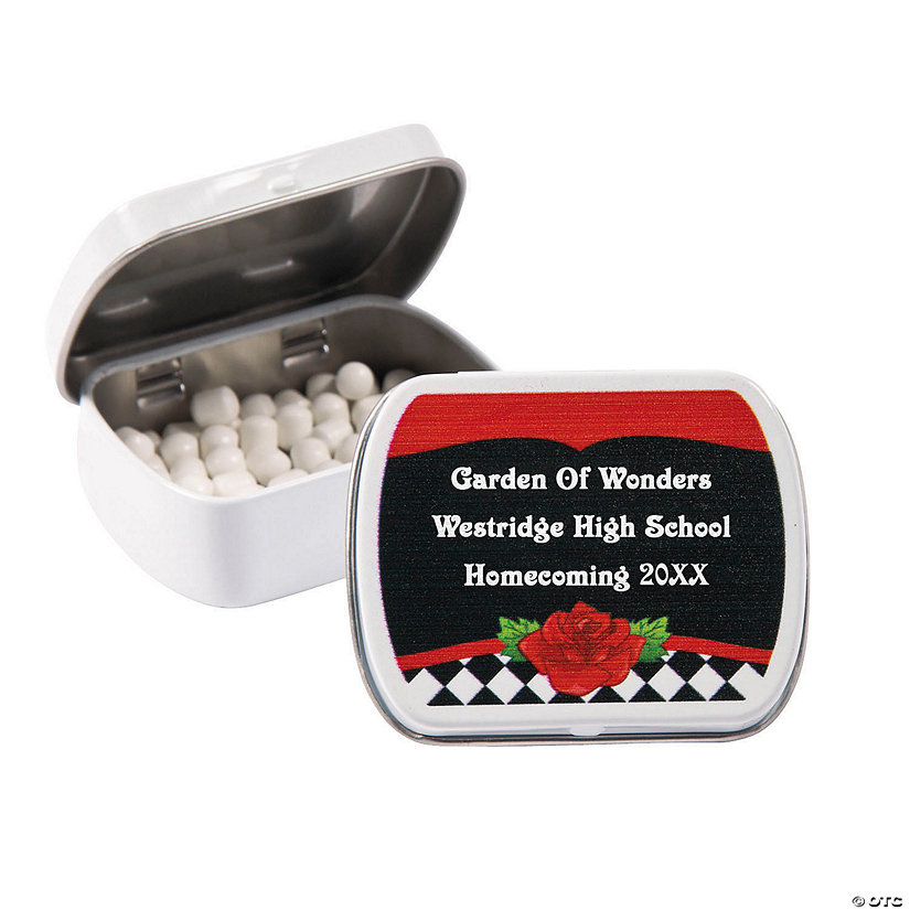 Personalized Garden of Wonders Mint Tins - 24 Pc. Image