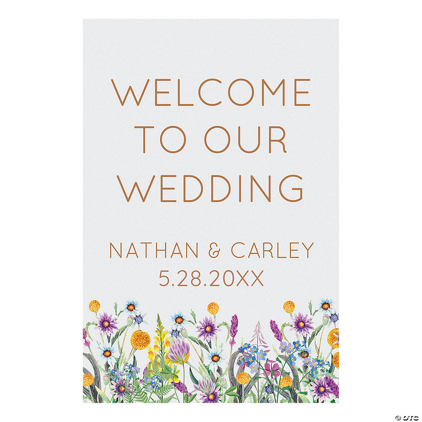 Personalized Garden Welcome Sign Image
