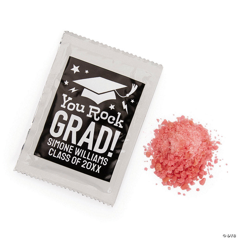 Personalized Graduation Popping Candy Packs - 36 Pc. Image