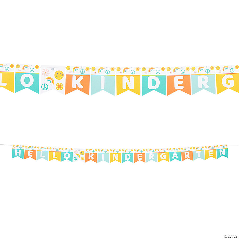 Personalized Groovy Pennant Garland Image Thumbnail
