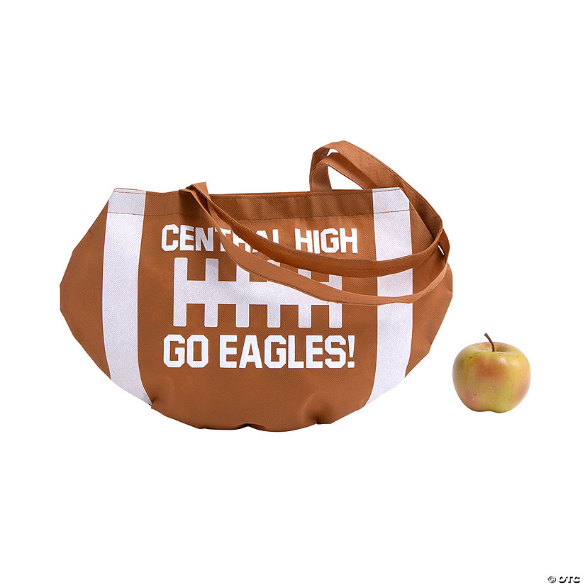 Personalized Large Football Tote Bags Oriental Trading