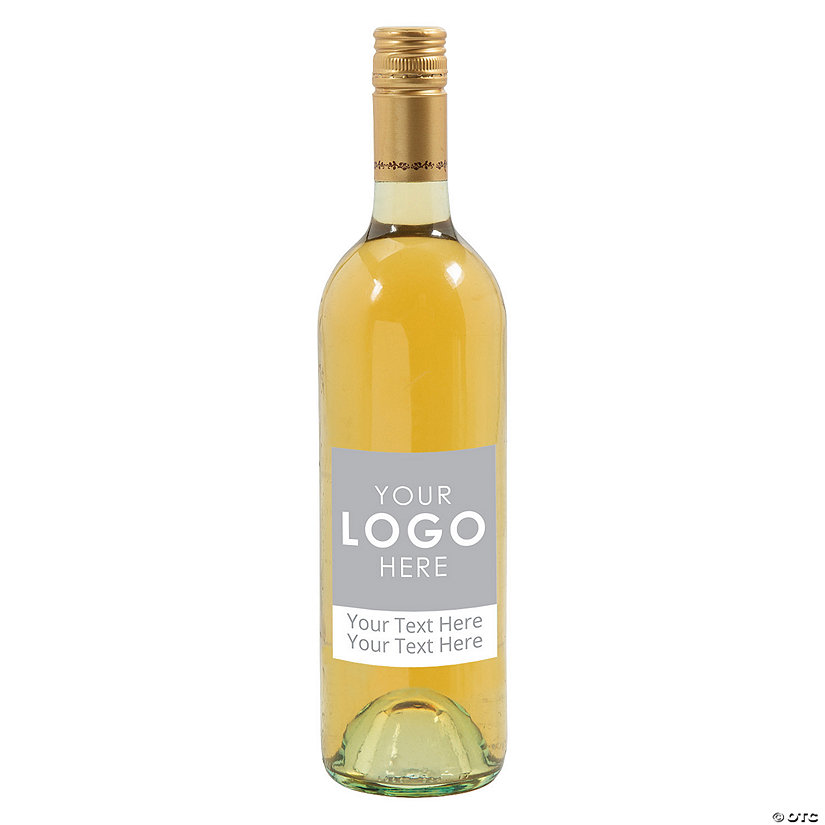 Personalized Logo Wine Bottle Labels - 12 Pc. Image