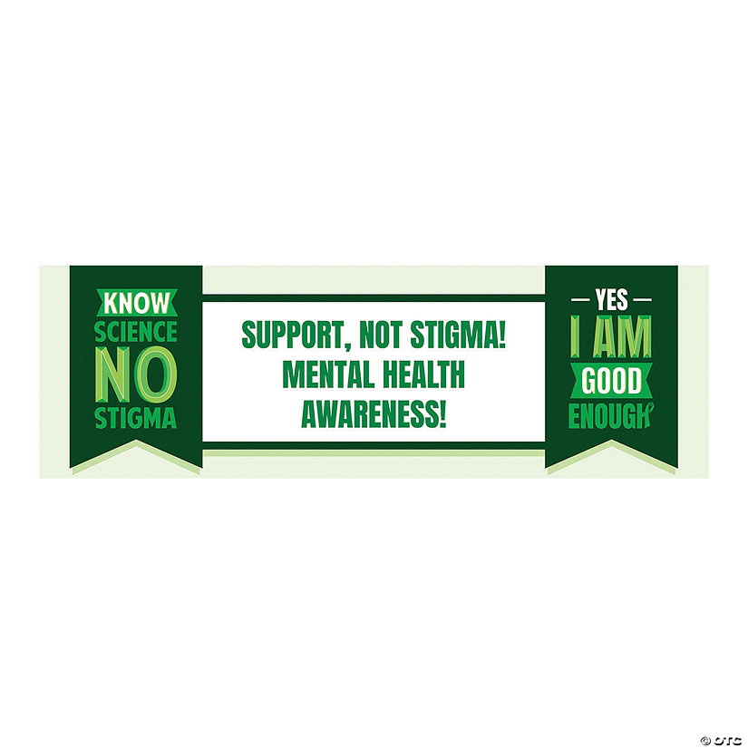 Personalized Medium Mental Health Awareness Vinyl Banner Image Thumbnail