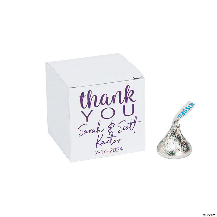 Personalized Mini Thank You Favor Boxes Oriental Trading