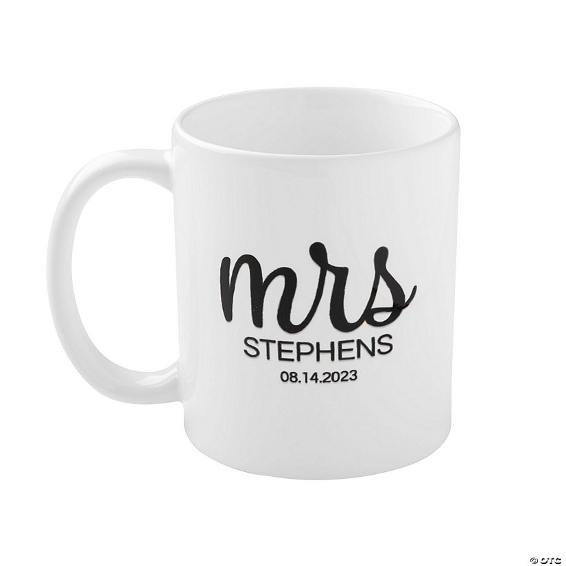 Personalized Mrs Coffee Mug Image Thumbnail