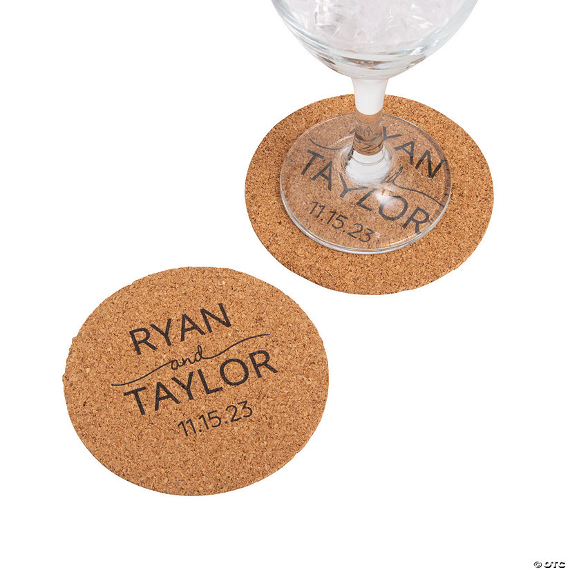 Personalized Names Coasters 12 Pc.