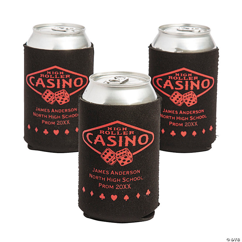 Personalized Premium Casino Can Coolers Oriental Trading