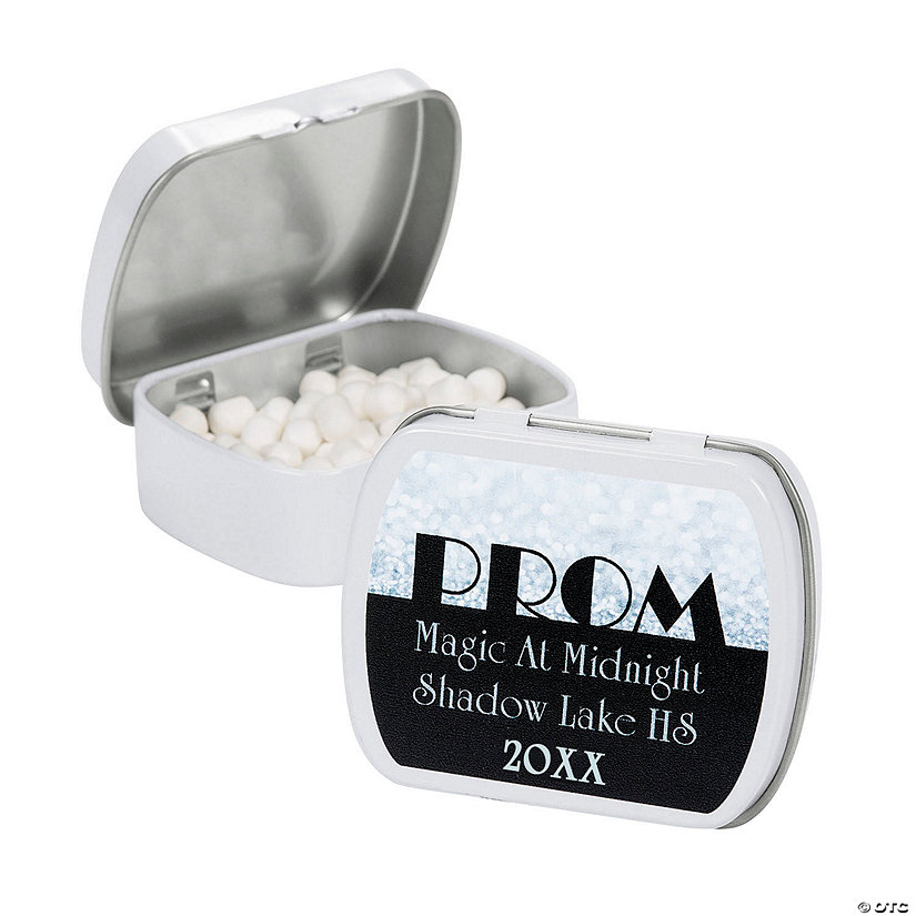 Personalized Prom Mint Tins - 24 Pc. Image
