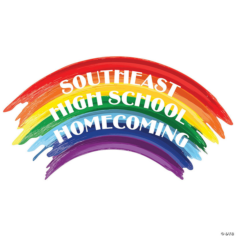 Personalized Rainbow Arch Sign Image
