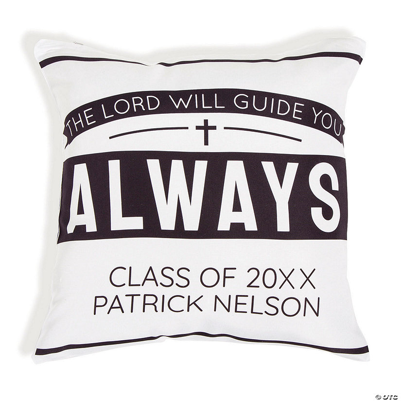 Personalized Religious Graduation Pillow Oriental Trading