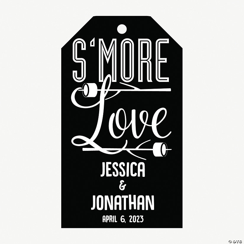 Personalized S&#8217;more Favor Tags - 24 Pc. Image Thumbnail