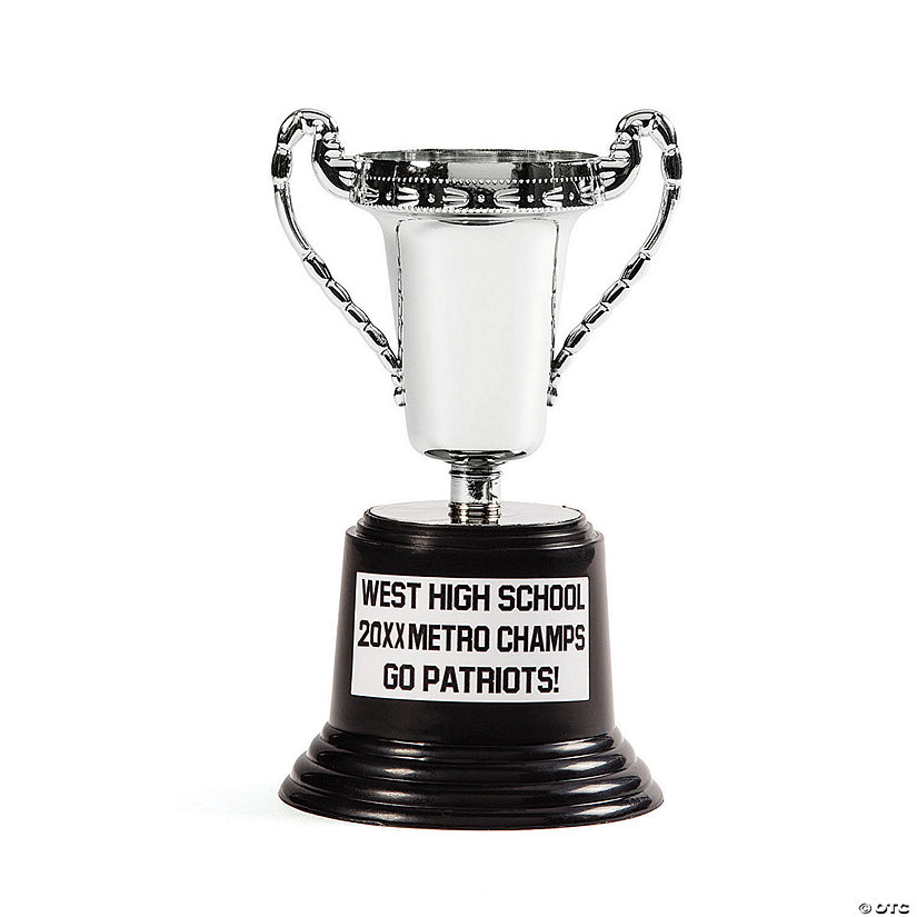Personalized Silver Trophies - 12 Pc. Image