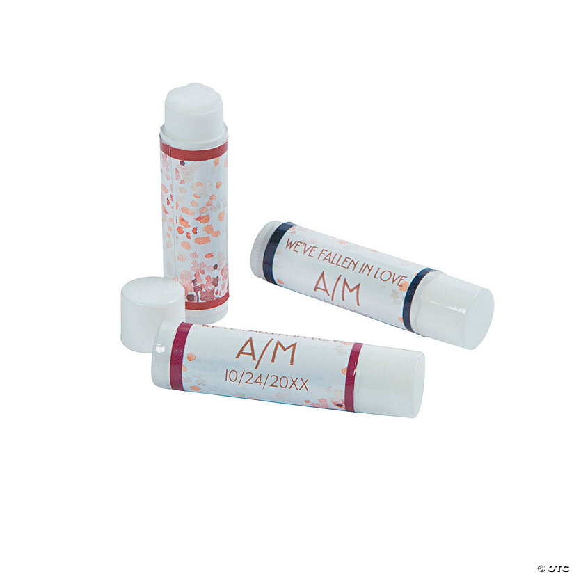 Personalized Sweet Fall Lip Balm Covers - 12 Pc. Image