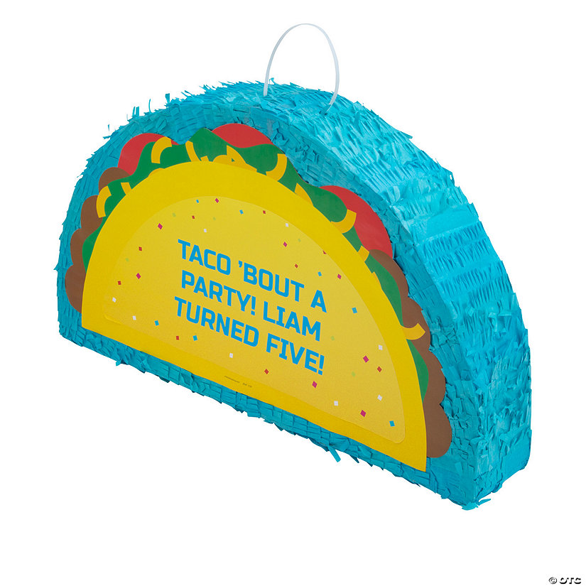 Personalized Taco Pi&amp;#241;ata Image