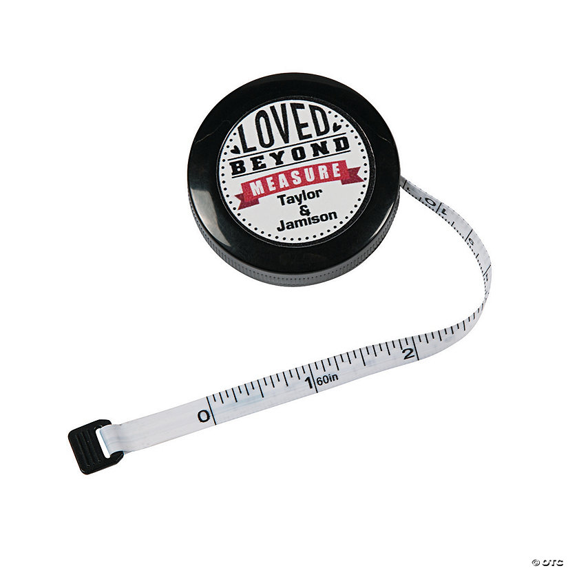 Personalized Tape Measure Favor Oriental Trading