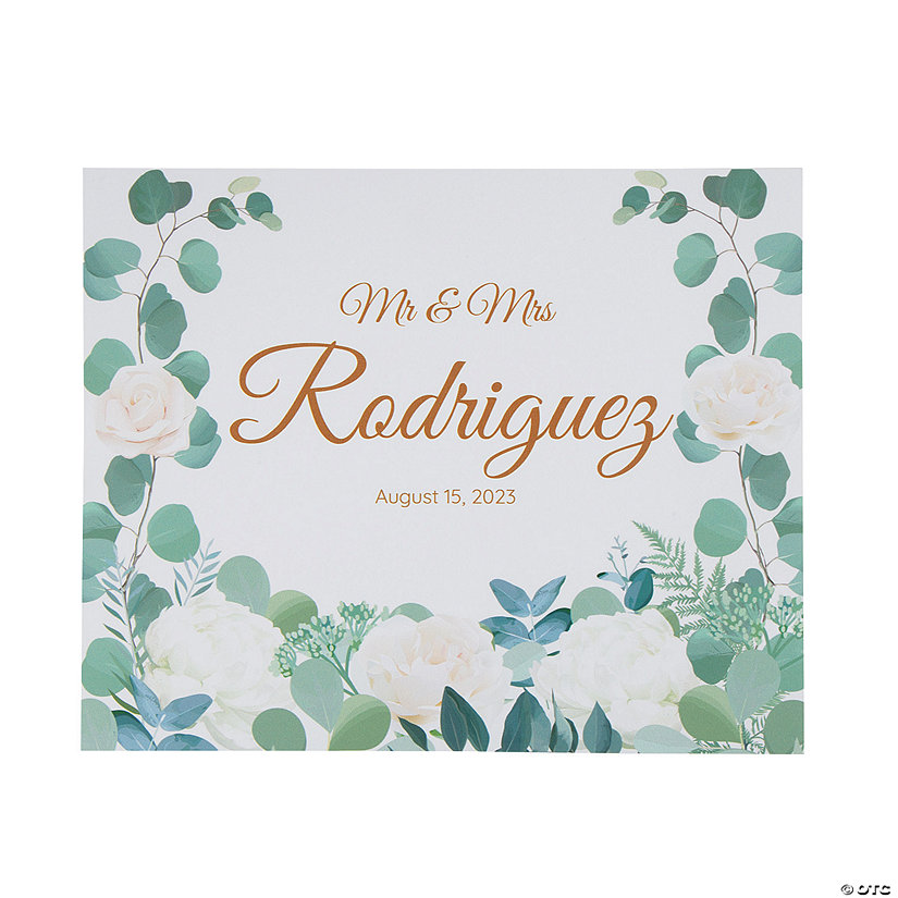 Personalized Wedding Placemats 12 Pc. Oriental Trading