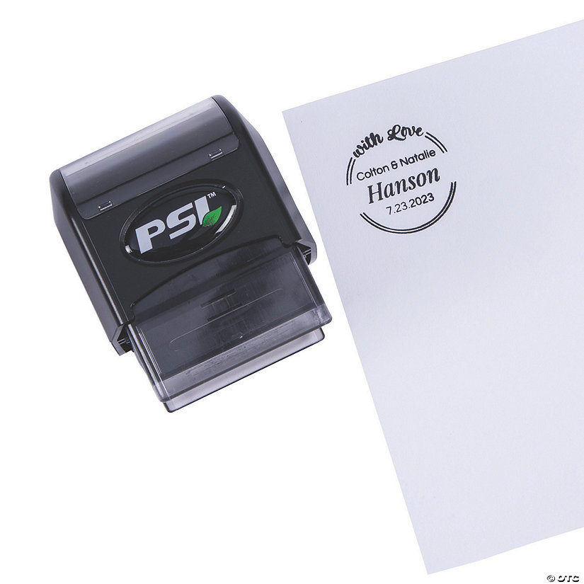 Personalized With Love Self-Inking Stamper Image Thumbnail