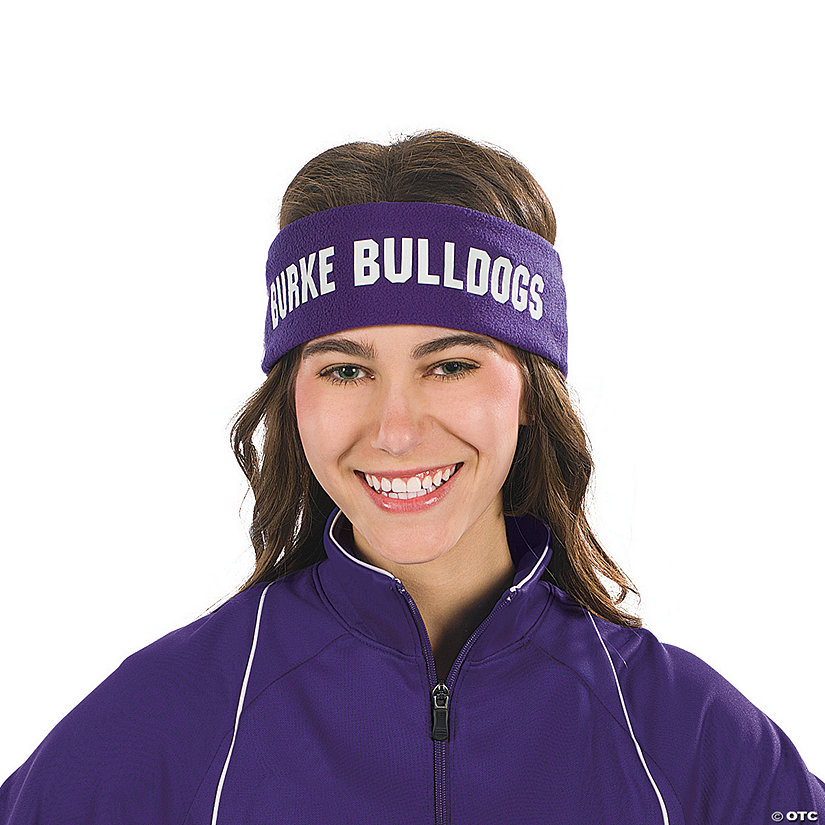 Purple Personalized Headbands - 12 Pc. Image