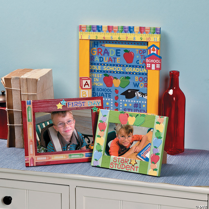 School Picture Frame Project Idea