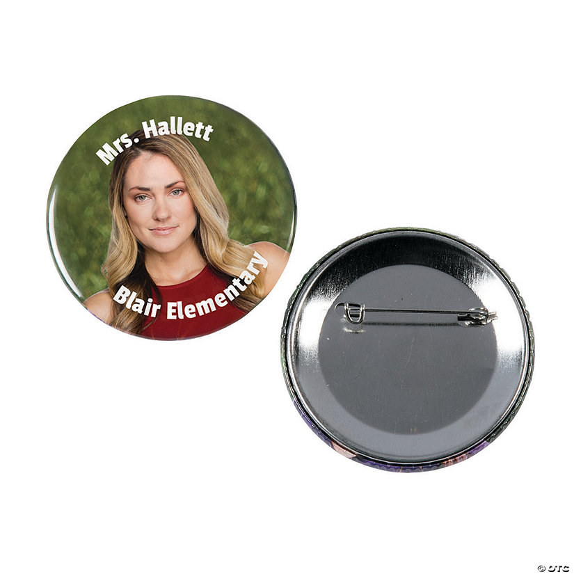 Small Custom Photo Buttons - 12 Pc. Image