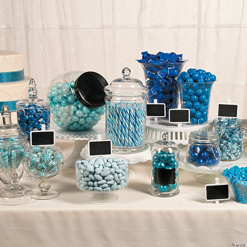 Something Blue Wedding Candy Buffet Idea | Oriental Trading