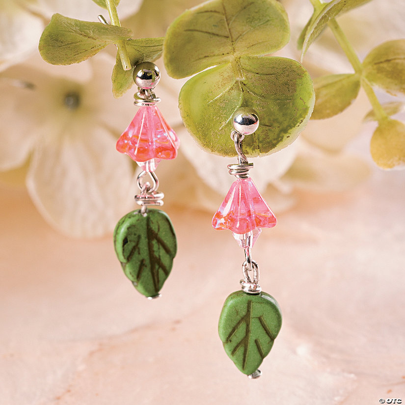 Spring Flower Earrings Idea