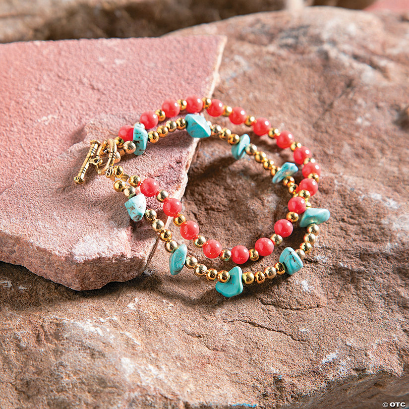 Stone Bead Bracelet Idea